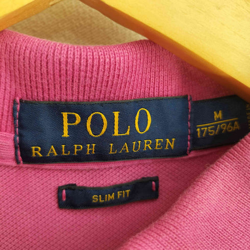 ポロラルフローレン POLO RALPH LAUREN SLIM FIT ビッグポニーポロシャツ メンズ import:M