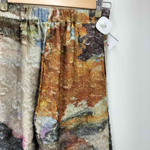 アメリ AMERI 24SS MEDI RACHEL FLUFFY ART PANTS レディース JPN:M