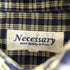Necessary ワンポケット L/S チェックシャツ メンズ JPN:2