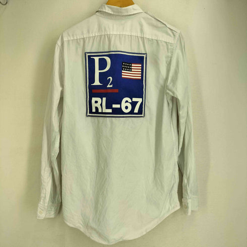ポロラルフローレン POLO RALPH LAUREN RL-93 星条旗刺繍シャツ メンズ import:S