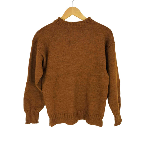 GUERNSEY WOOLLENS イギリス製 ウール ガンジーセーター import レディース 38