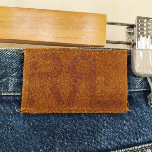 ダブルアールエルラルフローレン RRL RALPH LAUREN デニムストレートパンツ メンズ