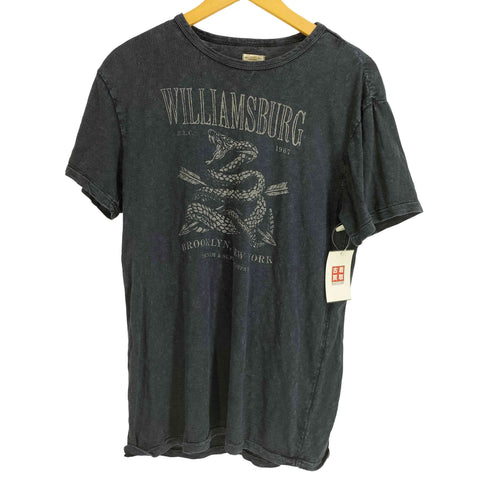 デニムアンドサプライ ラルフローレン DENIM & SUPPLY RALPH LAUREN 蛇プリントUSED加工Tシャツ メンズ import:M