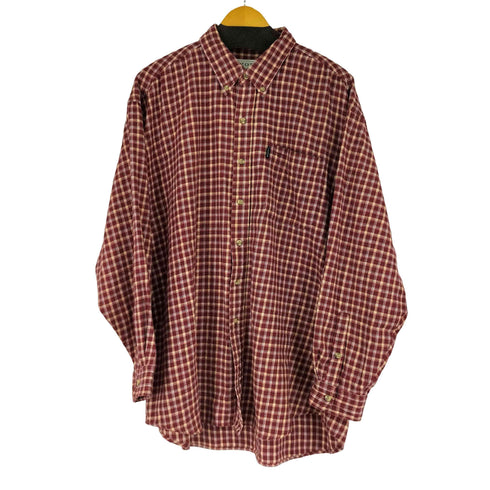 アイゾッド IZOD チェック ヘビーネルシャツ メンズ JPN:XL