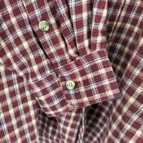 アイゾッド IZOD チェック ヘビーネルシャツ メンズ JPN:XL
