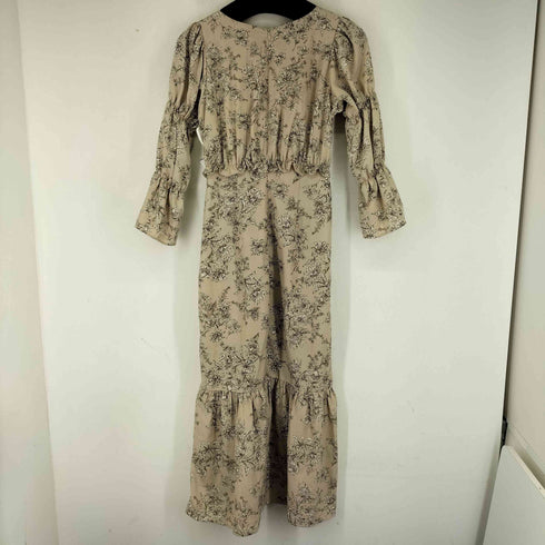 fiolily Botanical Print Ruffle Hem Dress レディース
