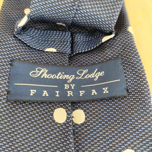 フェアファクス FAIRFAX ドット柄 シルクネクタイ メンズ ONE SIZE