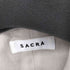 サクラ SACRA ピークドラペル ノーカラー ベスト レディース