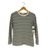 アニエスベー agnes b. PARIS ボーダー コットン ロングスリーブTシャツ レディース イ