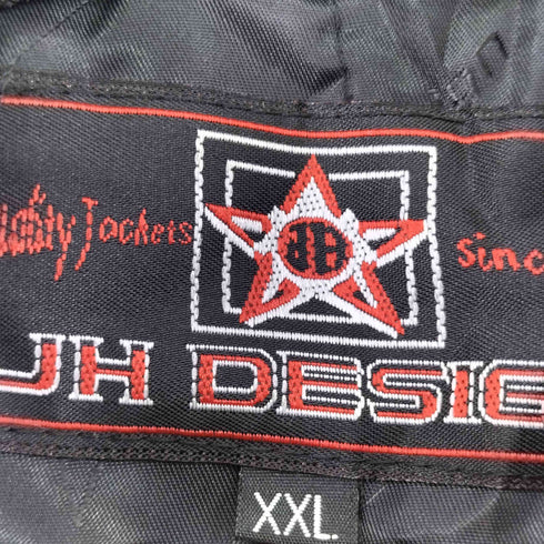 ジェイエイチデザイン JH Design 00S 総刺繍レザーレーシングジャケット メンズ import:XXL
