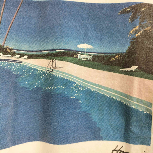 ユナイテッドアローズ UNITED ARROWS USA製 A LONG VACATION Tシャツ レディース import:XS