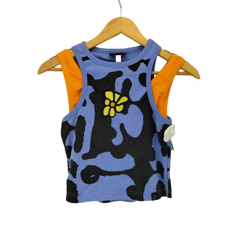 LAZY OAF COM レイヤード タンクトップ レディース UK:8