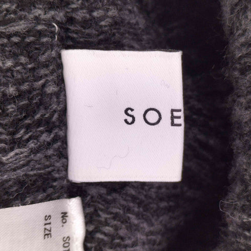 ソエルテ soerte ハーフジップニット メンズ JPN:2
