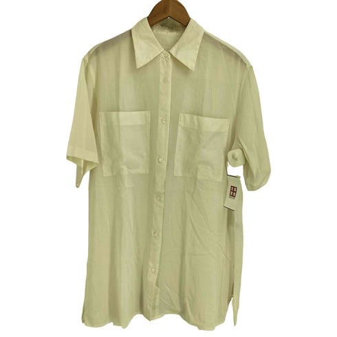 ビューティーアンドユースユナイテッドアローズ BEAUTY & YOUTH UNITED ARROWS シアーポケットワイド5分袖シャツ レディース