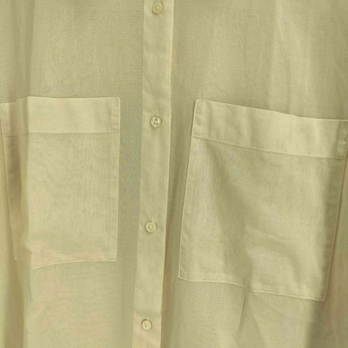 ビューティーアンドユースユナイテッドアローズ BEAUTY & YOUTH UNITED ARROWS シアーポケットワイド5分袖シャツ レディース