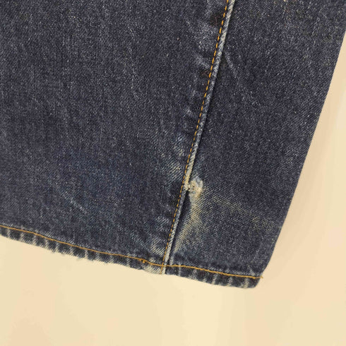 リーバイス Levis 90s 98年製 USA製 ボタン裏555 バレンシア製 501XX BIG E 復刻 ストレートデニムパンツ 濃紺 メンズ 31/36