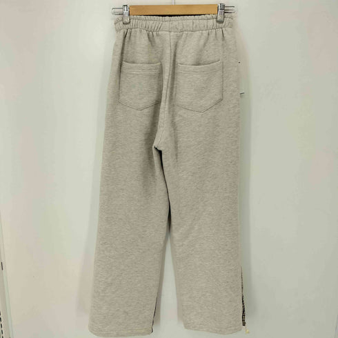 1993 STUDIO チェック切替 スウェットパンツ レディース