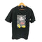 チャンピオン Champion USA製 T1011 チェッカーフラッグ キャラクタープリント Tシャツ メンズ import:L
