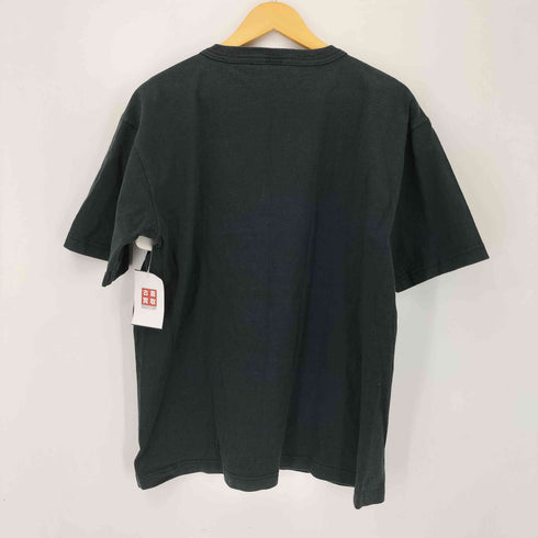 チャンピオン Champion USA製 T1011 チェッカーフラッグ キャラクタープリント Tシャツ メンズ import:L