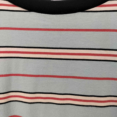 ロクビューティーアンドユースユナイテッドアローズ 6 BEAUTY & YOUTH UNITED ARROWS COTTON MULTI BORDER T-SHIRT レディース