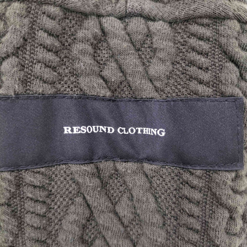 リサウンドクロージング RESOUND CLOTHING ROPE zip loose hoodie メンズ 1