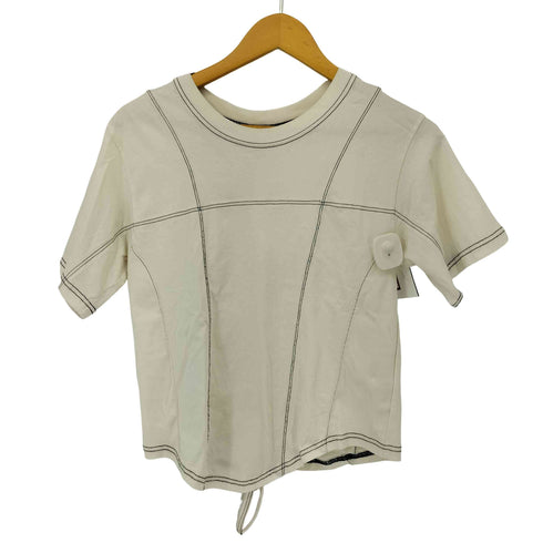 メゾンスペシャル MAISON SPECIAL 22SS 2WAYシャーリングTシャツ レディース FREE
