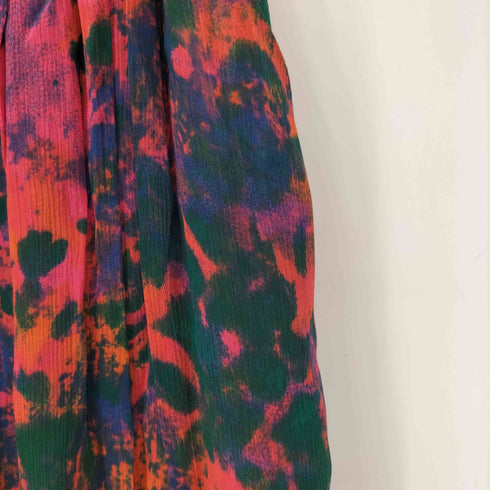 ザラ ZARA ストーン装飾 マルチカラー ワンピース レディース import:XS