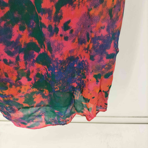 ザラ ZARA ストーン装飾 マルチカラー ワンピース レディース import:XS