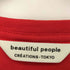 ビューティフルピープル beautiful people チャリティーCOVID-19 キッズTシャツ レディース 160