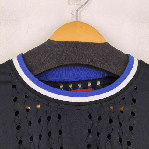 シュプリーム Supreme 22SS PERFORATED STRIPE WARM UP TOP メンズ JPN:XL