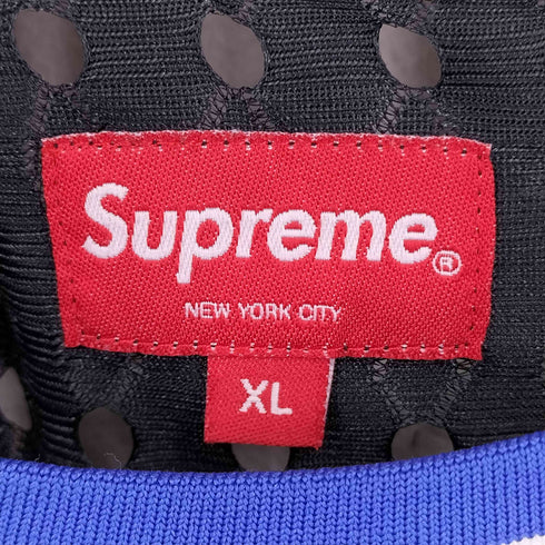 シュプリーム Supreme 22SS PERFORATED STRIPE WARM UP TOP メンズ JPN:XL