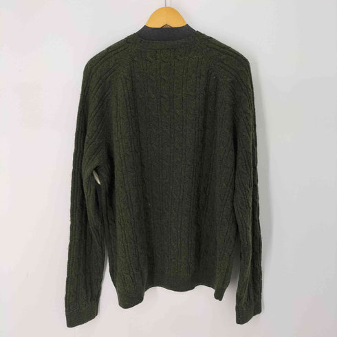 ブルックスブラザーズ BROOKS BROTHERS ナイロン混 ウールケーブルニット メンズ import:XL