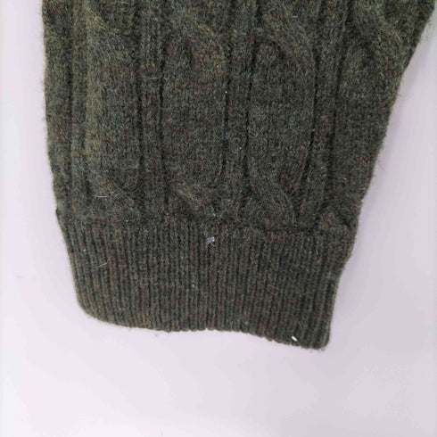 ブルックスブラザーズ BROOKS BROTHERS ナイロン混 ウールケーブルニット メンズ import:XL