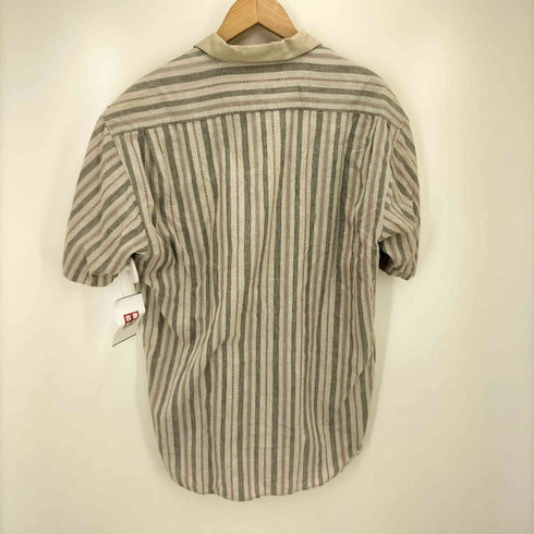 CHARIOT BRAND 総柄 ドッキング S/S ダブルボタン シャツ メンズ JPN:M