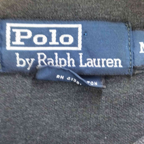 ポロバイラルフローレン Polo by RALPH LAUREN ポニー 刺繍 PIMA COTTON L/S ポロシャツ メンズ import:M