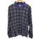 BASIC EQUIPMENT タータン チェック L/S ポロシャツ メンズ import:M