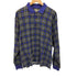 BASIC EQUIPMENT タータン チェック L/S ポロシャツ メンズ import:M