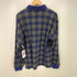 BASIC EQUIPMENT タータン チェック L/S ポロシャツ メンズ import:M