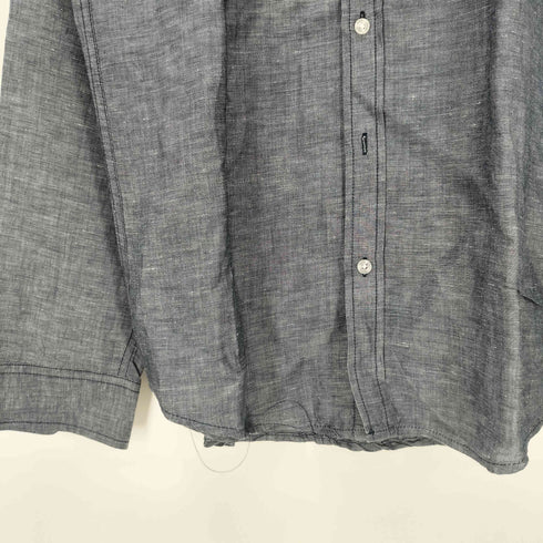 サックスフィフスアベニュー SAKS FIFTH AVENUE リネン混 レギュラーカラーシャツ メンズ import:S