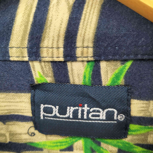 ピューリタン PURITAN レーヨンアロハシャツ メンズ import:L