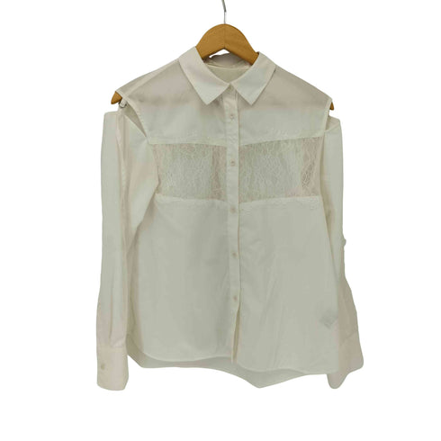 レイビームス Ray BEAMS 24SS ヨーク レース シャツ レディース
