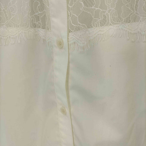 レイビームス Ray BEAMS 24SS ヨーク レース シャツ レディース