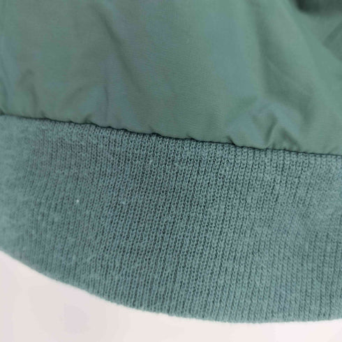 ランズエンド LANDS END 90s 裏地フリース ロゴパッチ ラグラン ハイネック ジップアップジャケット メンズ import:M