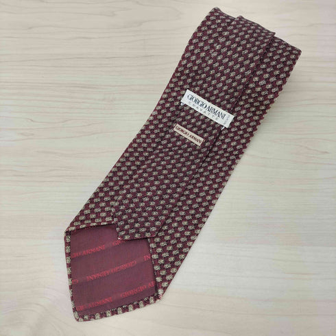 ジョルジオアルマーニ Giorgio Armani 総柄ネクタイ メンズ