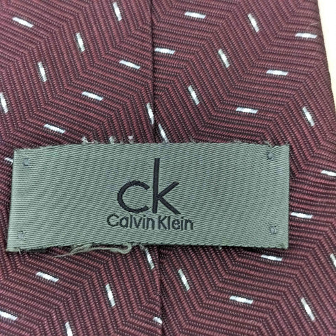 カルバンクライン CALVIN KLEIN 総柄ネクタイ メンズ