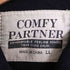 COMFY PARTNER 裏地キルティング ウールレーヨン 比翼 デザインポケット ジップアップジャケット メンズ LL