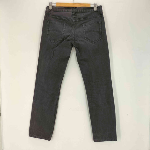 アルマーニエクスチェンジ ARMANI EXCHANGE ブラックストレートデニムパンツ メンズ 30