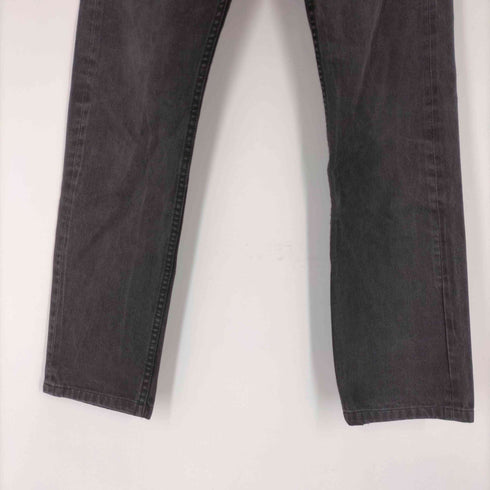 アルマーニエクスチェンジ ARMANI EXCHANGE ブラックストレートデニムパンツ メンズ 30