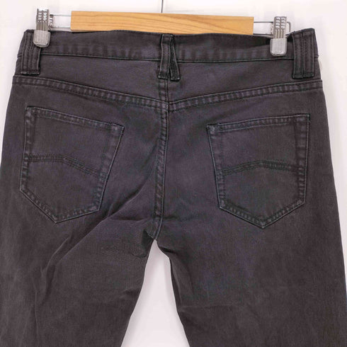 アルマーニエクスチェンジ ARMANI EXCHANGE ブラックストレートデニムパンツ メンズ 30