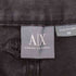 アルマーニエクスチェンジ ARMANI EXCHANGE ブラックストレートデニムパンツ メンズ 30
